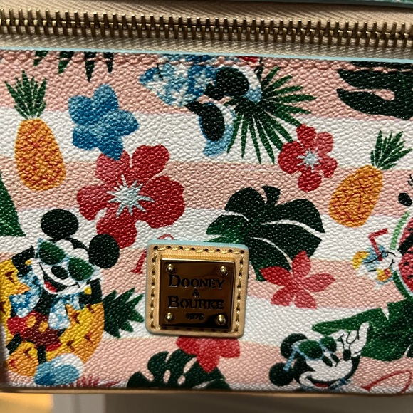 Dooney & Bourke Tropical Floral Shoulder Bag - Multicolor. Disney Alani - Picture 2 of 8